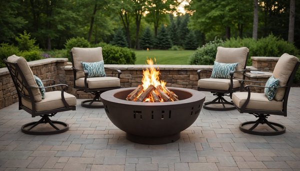 Transformez votre espace extérieur avec un foyer convivial